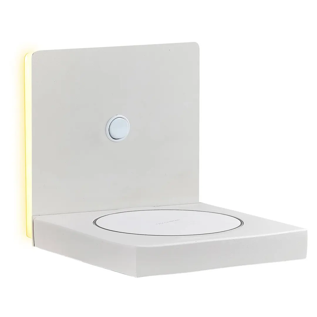 Mantra Iluminación LED-Wandleuchte Zanzibar mit Ladestation, weiß