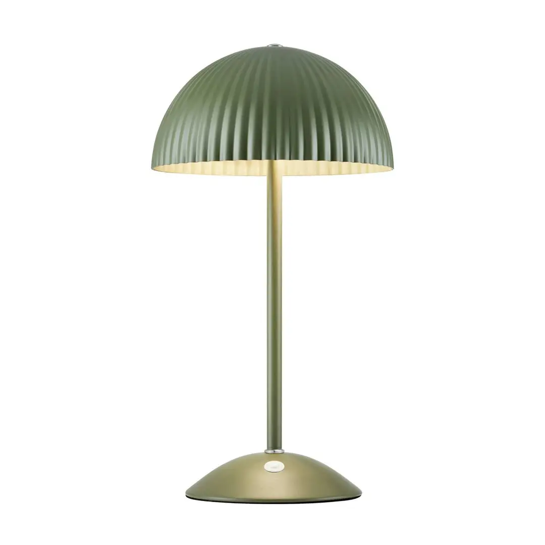 Markslöjd Tischleuchte Zin, grün, Eisen, Höhe 35,5 cm, G9