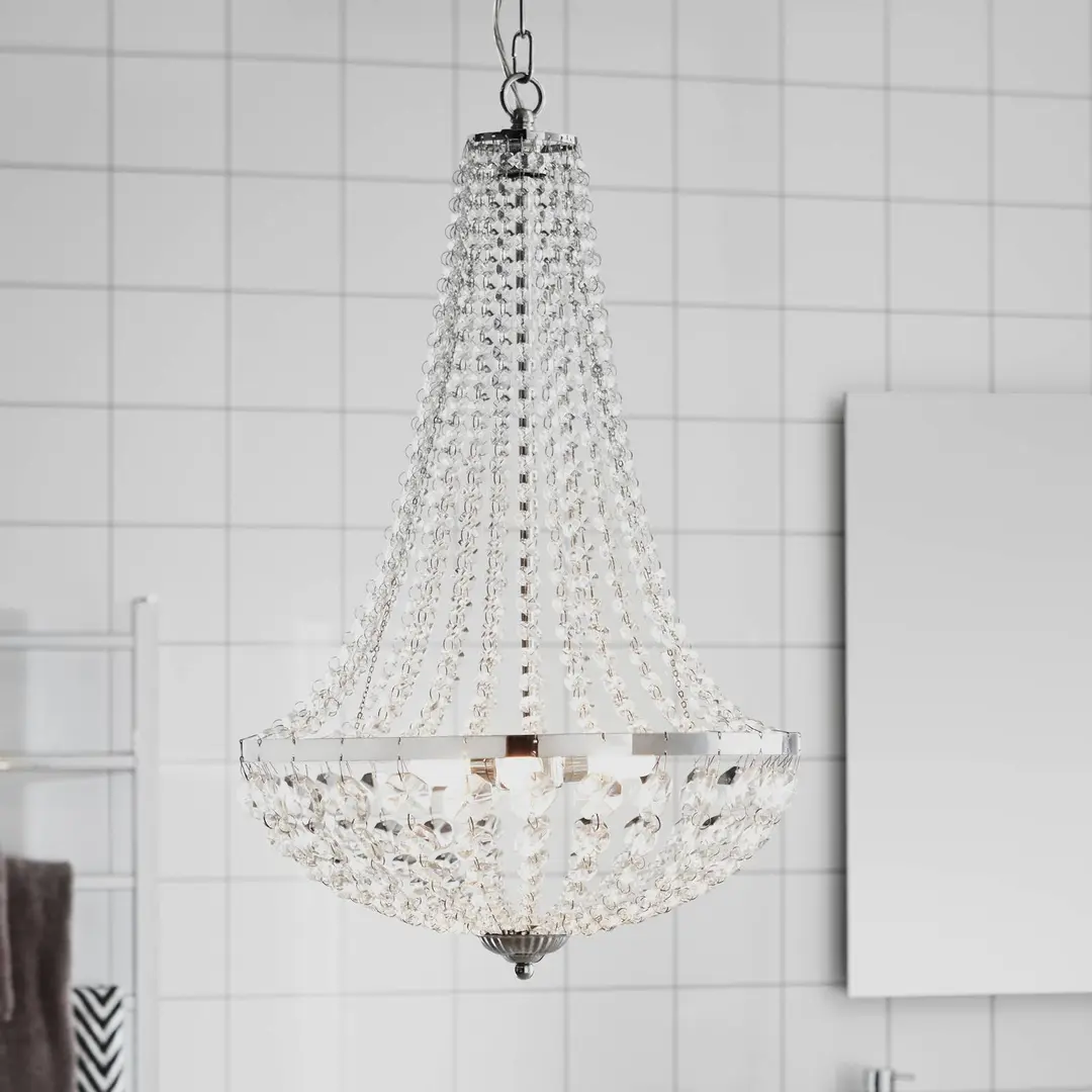 Markslöjd Kronleuchter Gränsö für das Badezimmer, Ø 40 cm