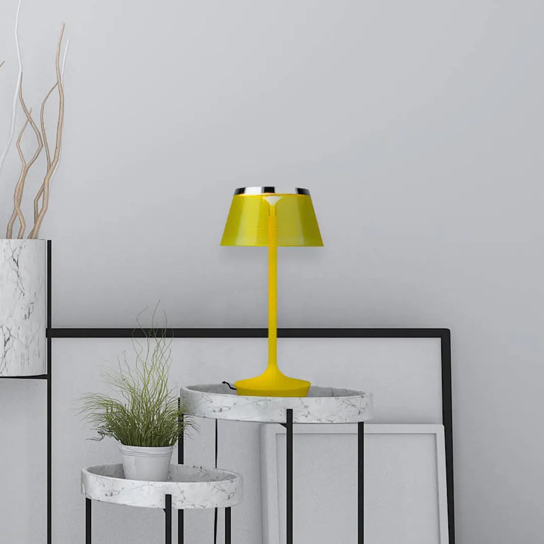 Aluminor La Petite Lampe LED-Tischlampe, gelb
