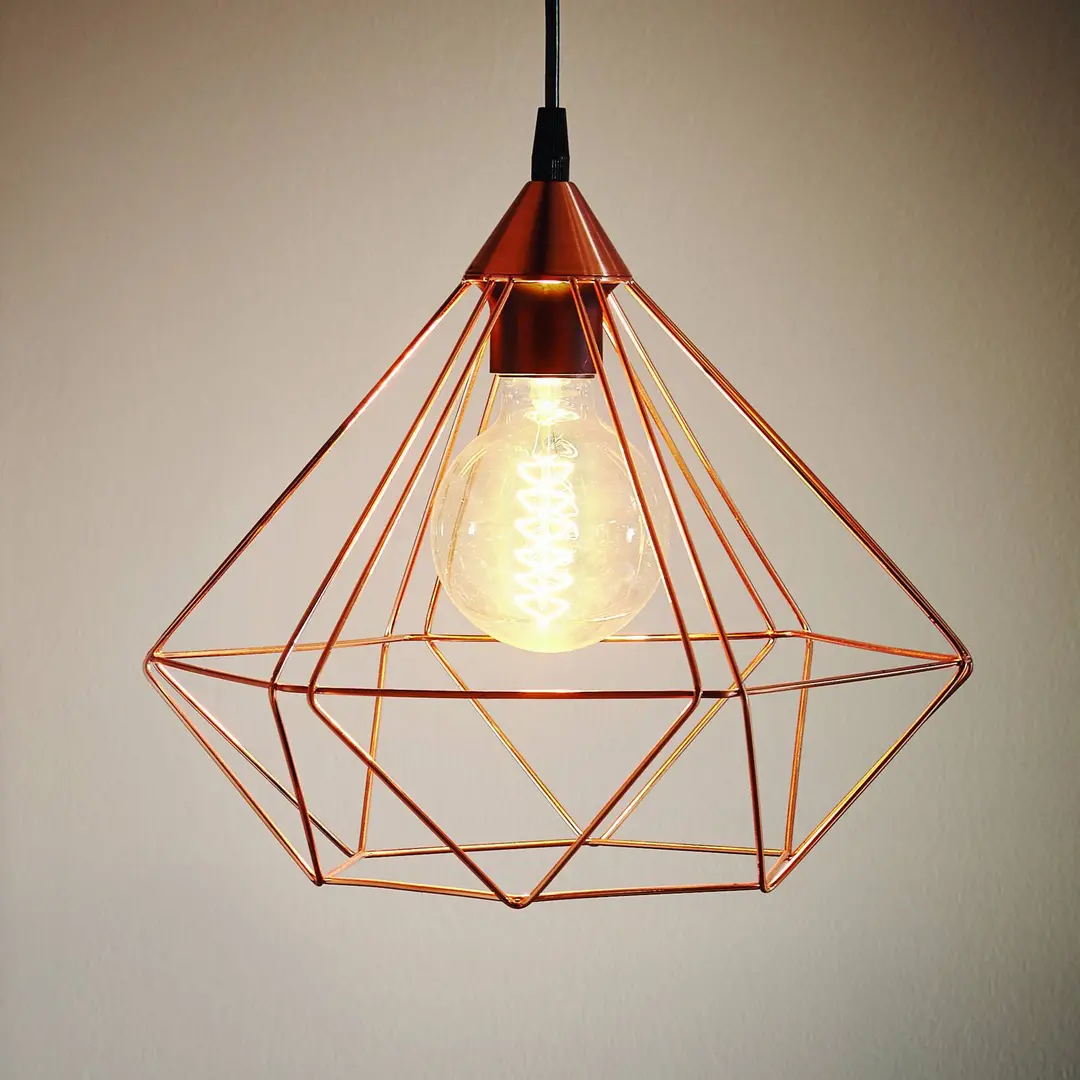 EGLO Pendelleuchte Tarbes, einflammig, 32,5cm, kupfer