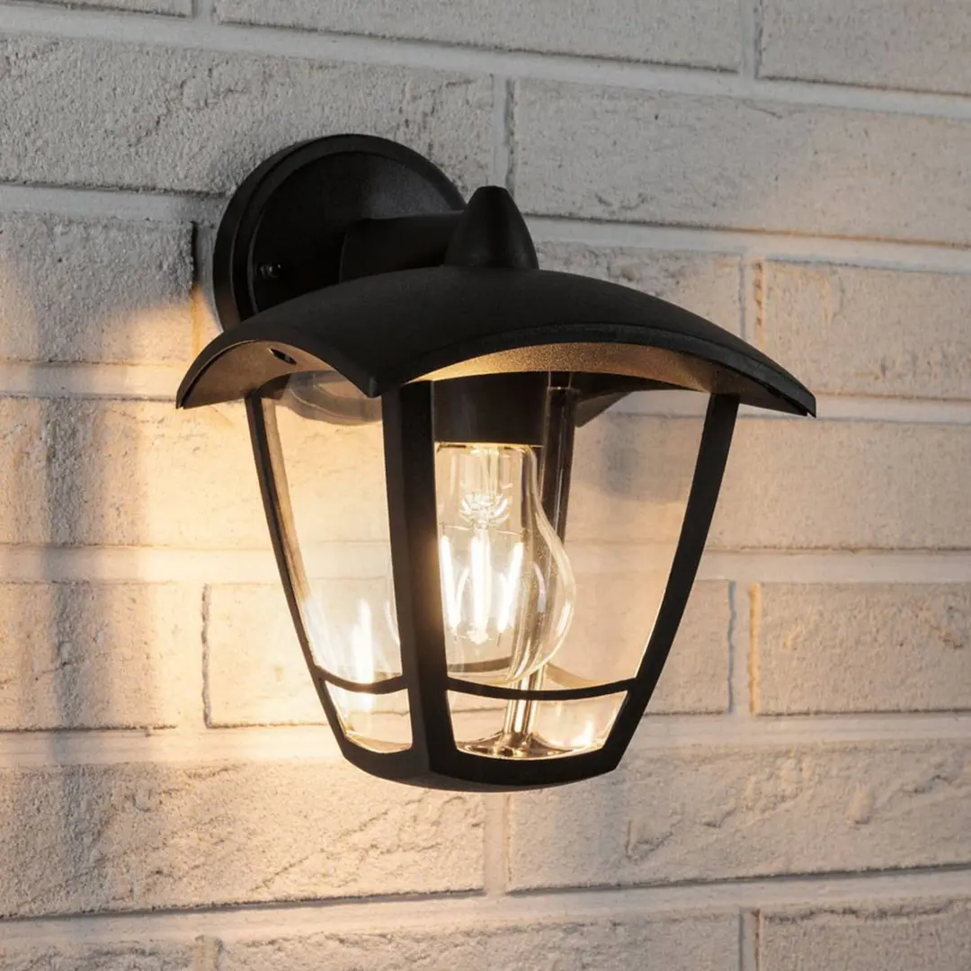 Paulmann Classic curved Außenwandleuchte, unten
