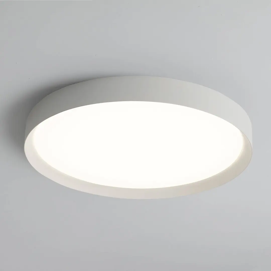 ACB ILUMINACIÓN LED-Deckenleuchte Minsk, weiß, Ø 60 cm, Casambi, 42 W, CCT
