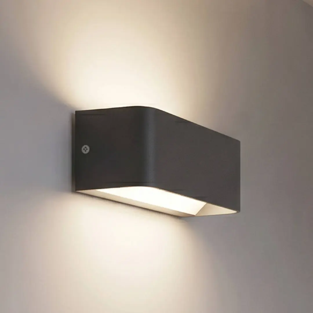 EGLO connect Smart LED-Außenwandlampe SANIA-Z, schwarz, IP55