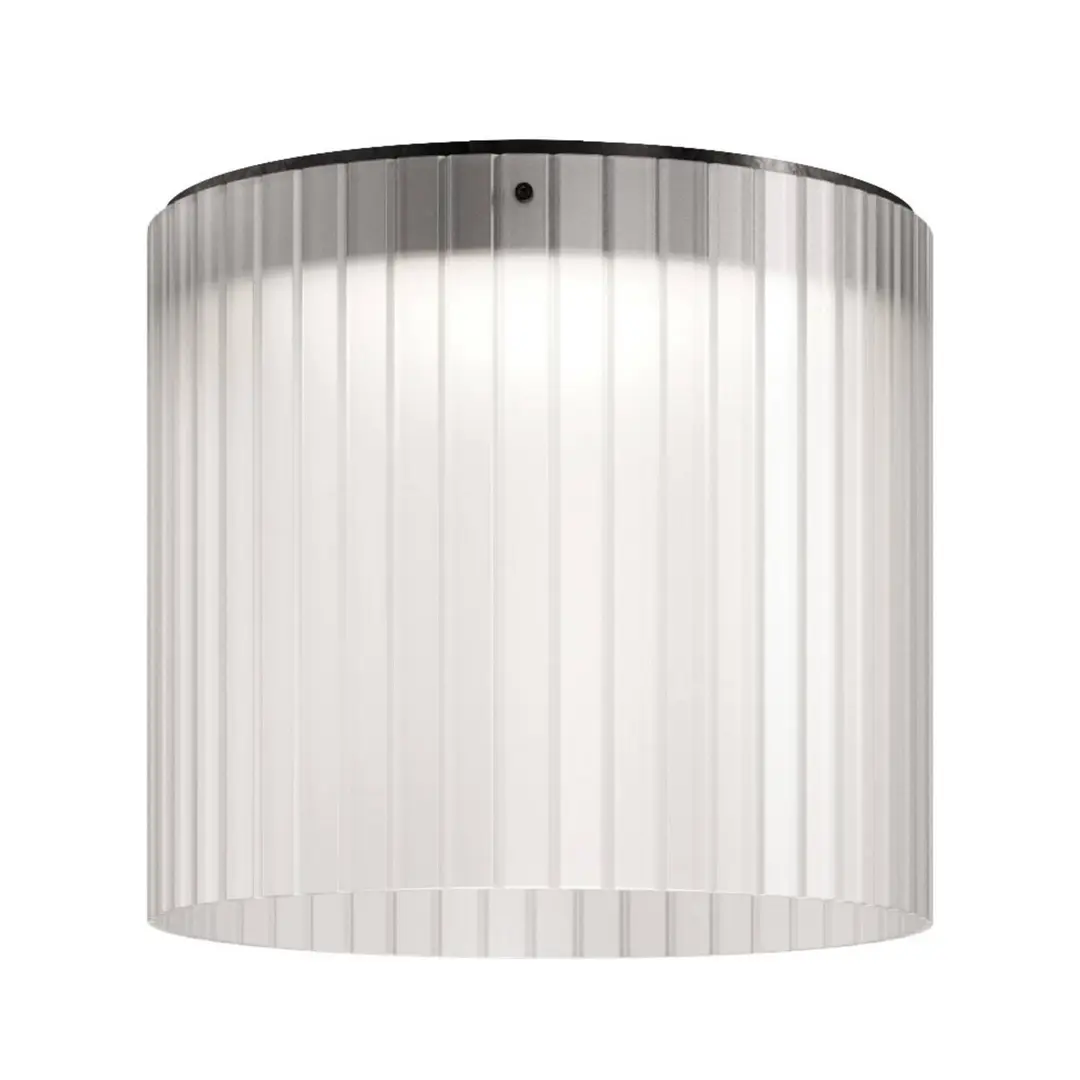 kdln LED-Deckenleuchte Giass, weiß, Ø 40 cm