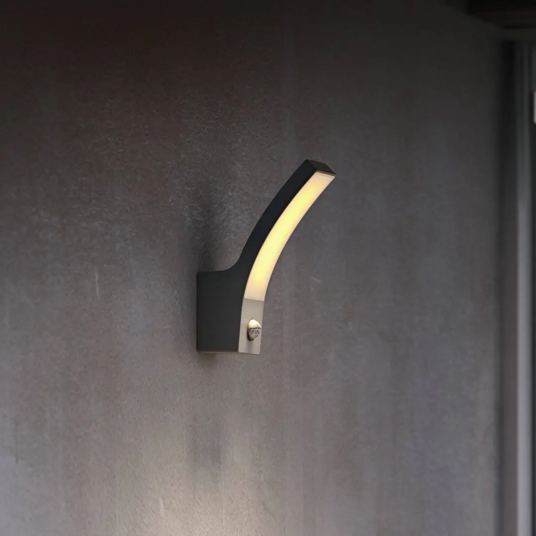 Philips LED-Außenwandleuchte Splay UE, Sensor