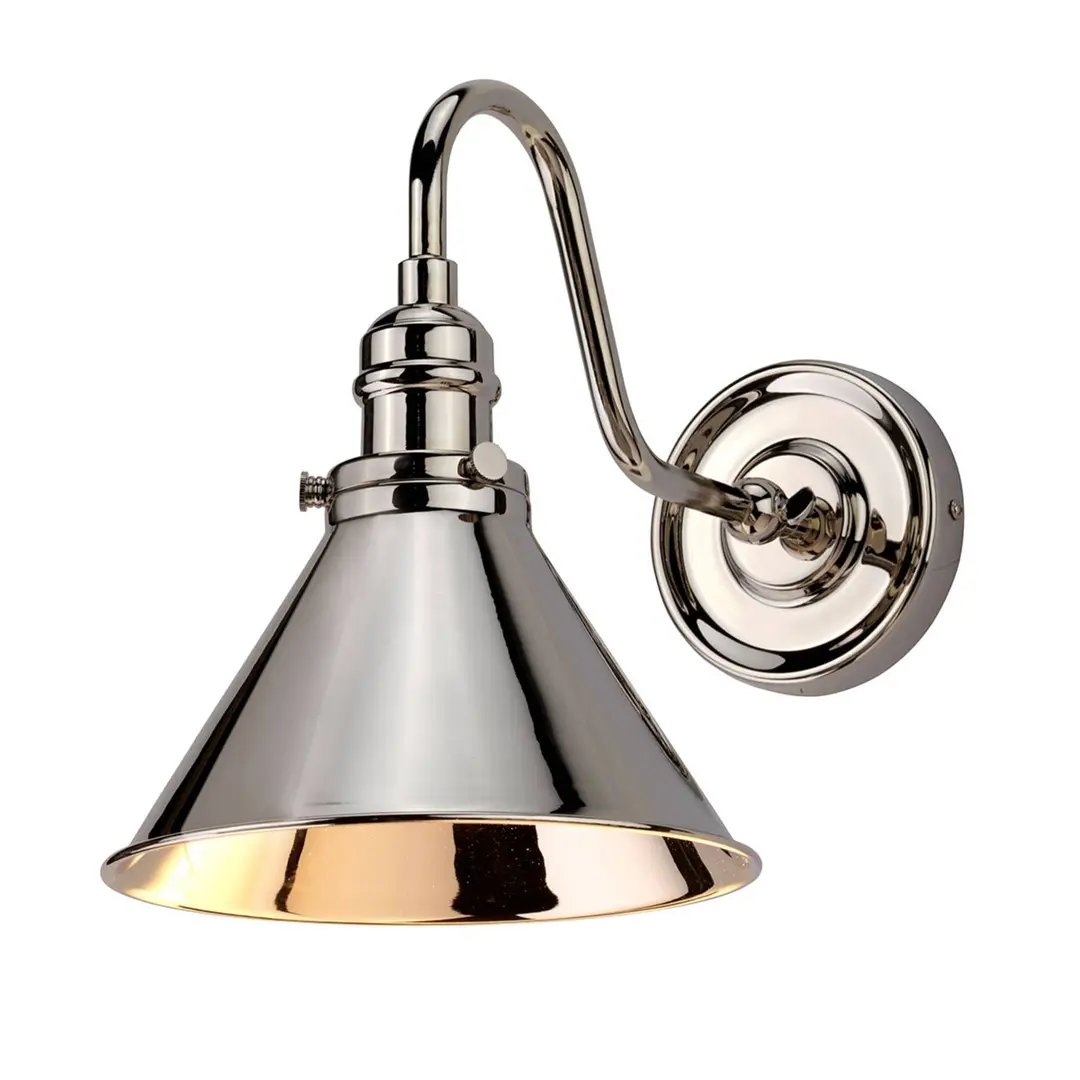 ELSTEAD Wandleuchte Provence, nickel poliert
