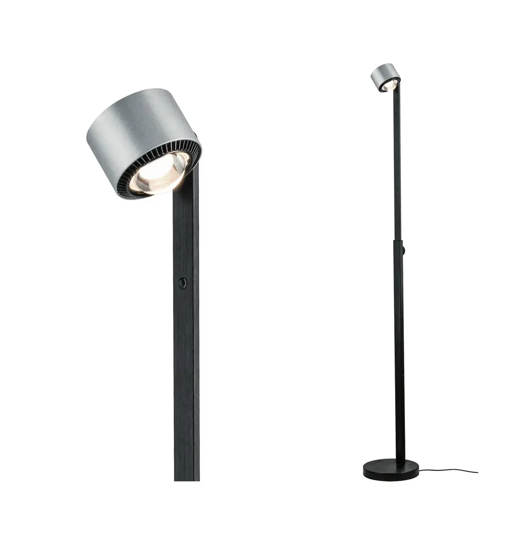 Paulmann LED-Stehleuchte Aldan, Metall, verstellbar, dimmbar