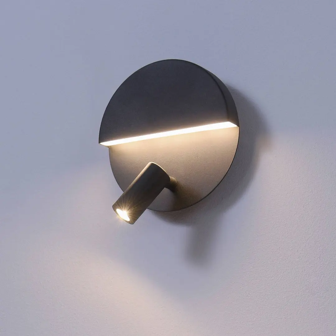 Trio Lighting LED-Wandleuchte Mario mit schwenkbarem Spot