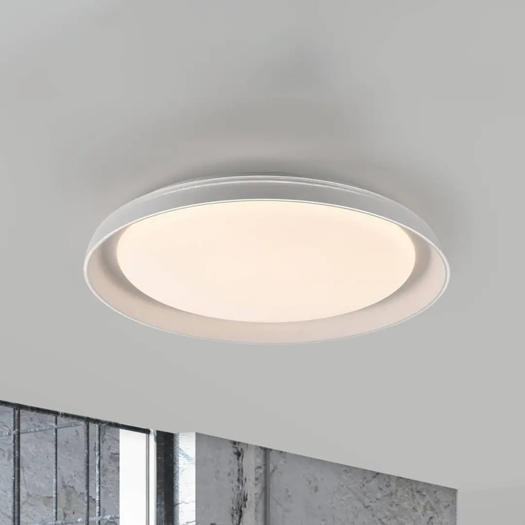 JUST LIGHT. GmbH JUST LIGHT. LED-Deckenleuchte Sati, Kunststoff, weiß
