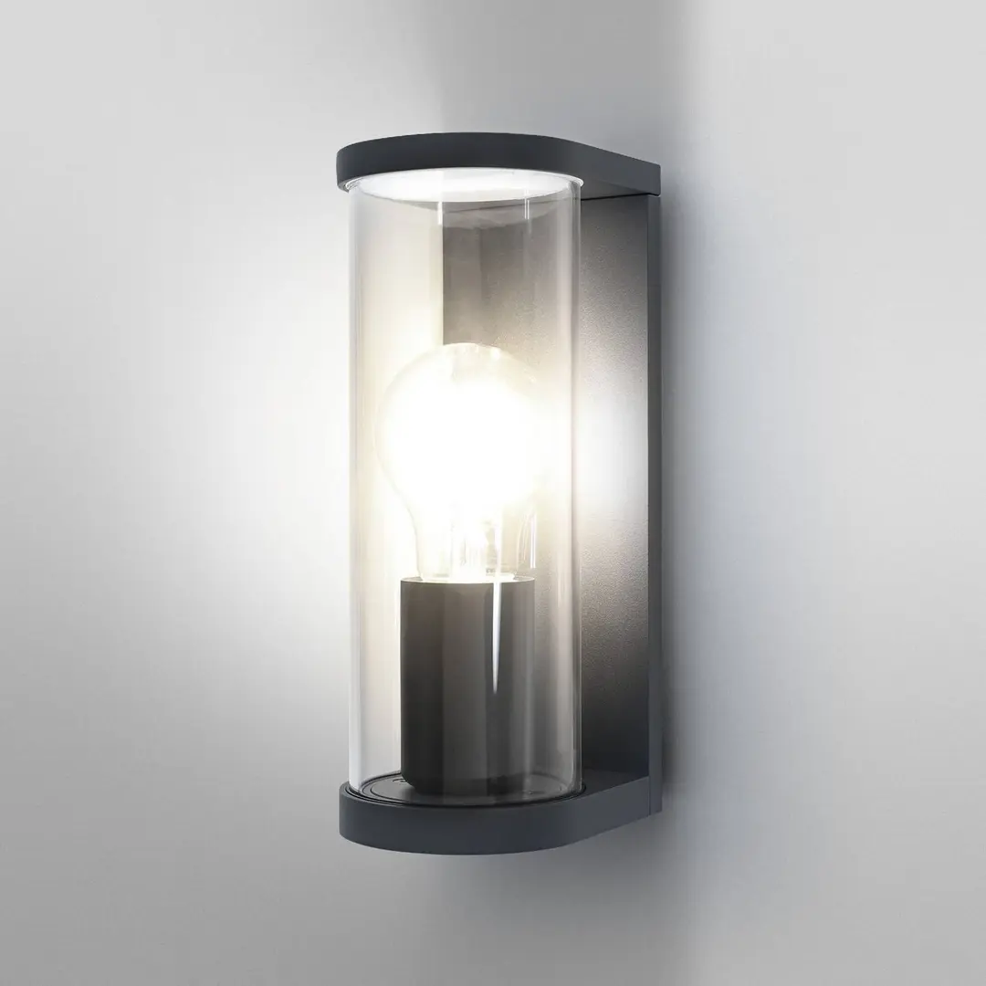 OSRAM Außenwandlampe ENDURA CLASSIC TUBULAR, dunkelgrau IP44