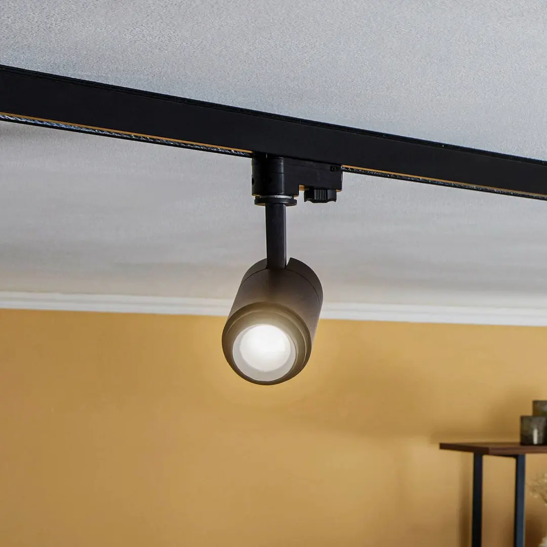 Arcchio Nanna LED-Schienenspot schwarz 4000K 12W
