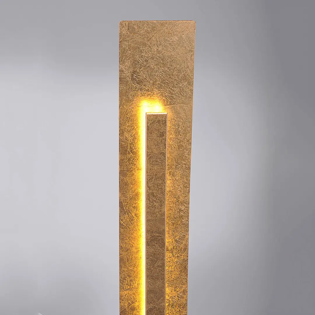 PAUL NEUHAUS LED-Stehleuchte Nevis in Blattgoldoptik