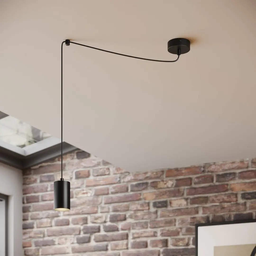 EMIBIG LIGHTING Hängelampe Speed, schwarz, einflammig