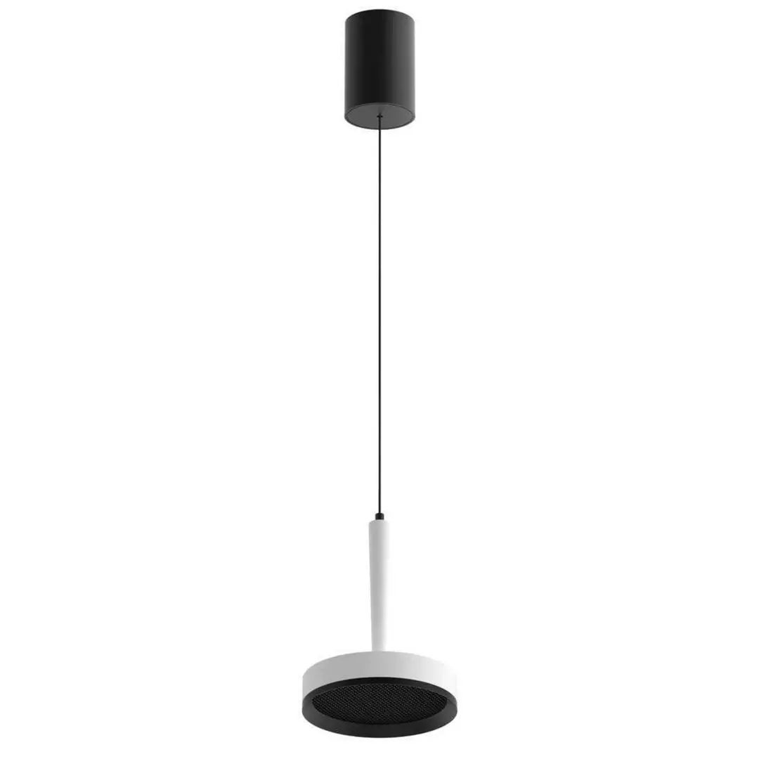 LOOM DESIGN LED-Pendelleuchte Nyx P1, weiß, Aluminium