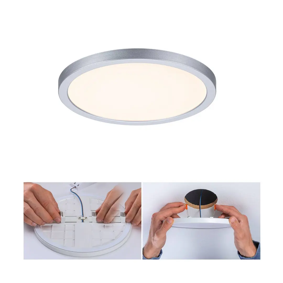 Paulmann Panel Areo 830 rund chrom 3-step-dim 17,5cm