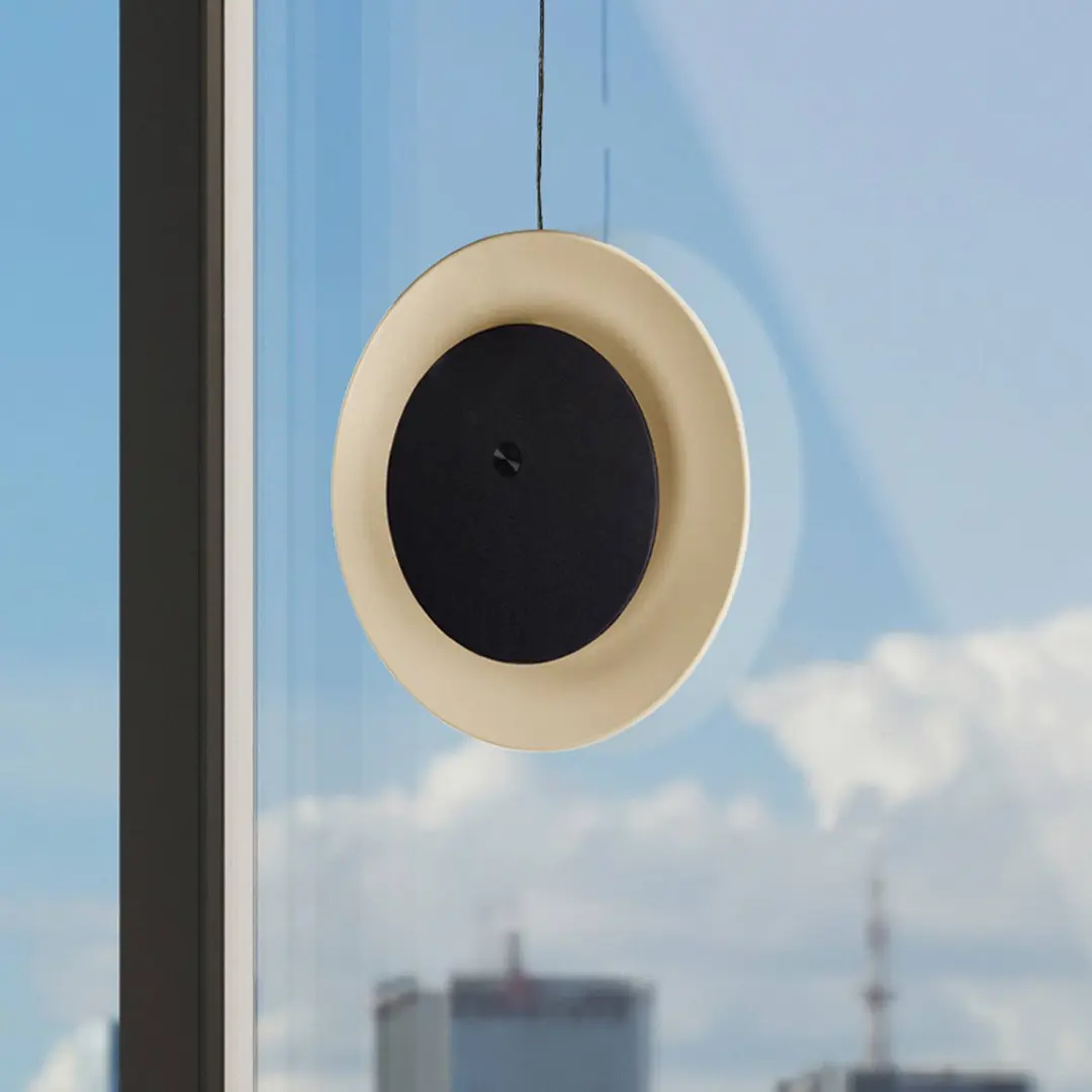 Naeve Leuchten LED-Akku-Tischleuchte Solan, schwarz/beige, Solar, IP54