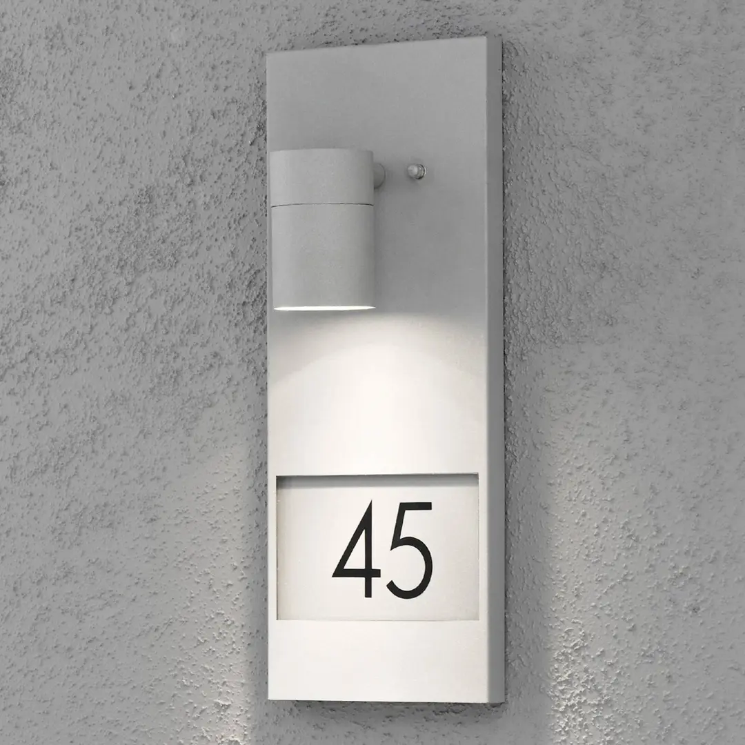 Konstsmide Hausnummernleuchte Modena 7655, grau