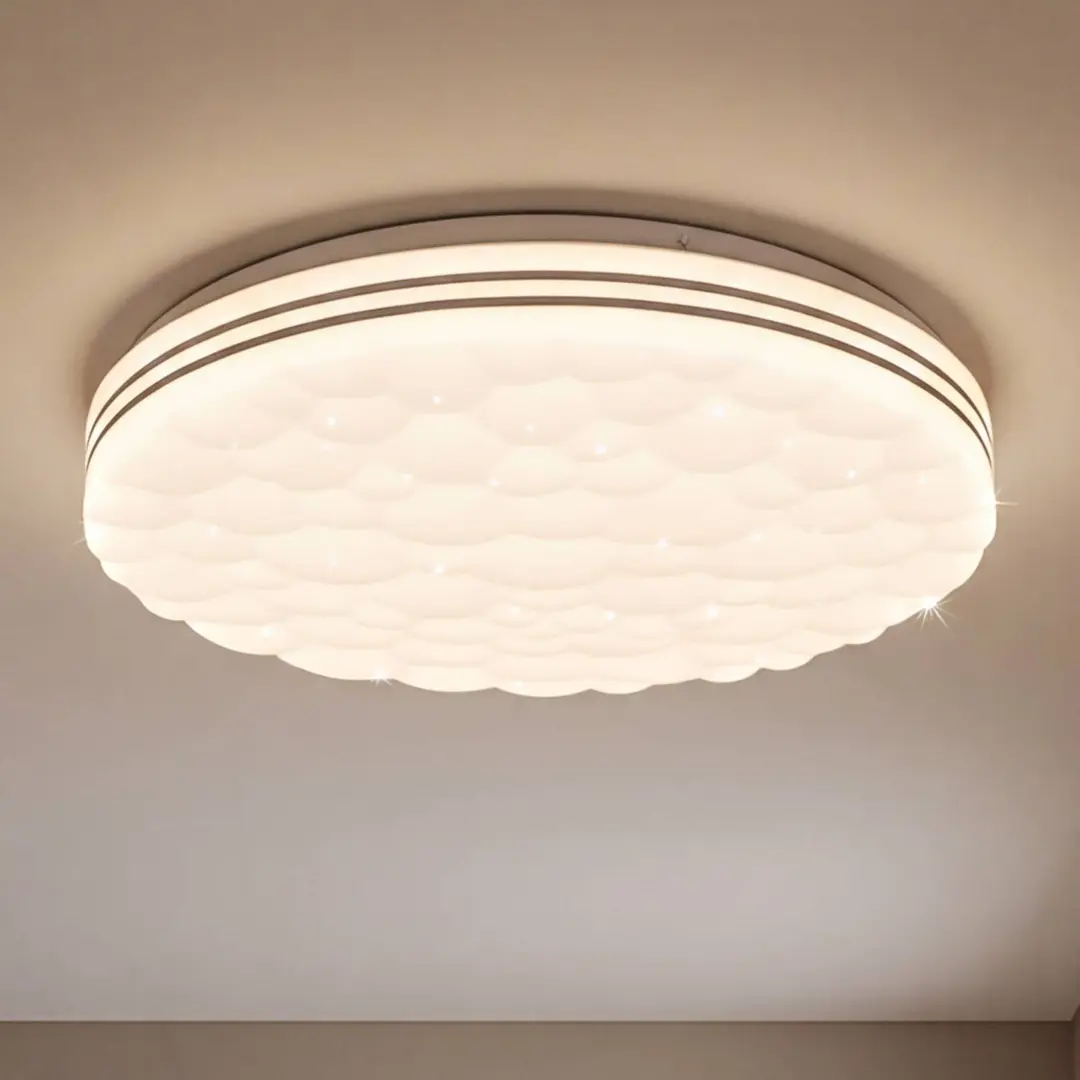 Reality Leuchten LED-Deckenlampe Tiger RGB CCT Starlight-Effekt