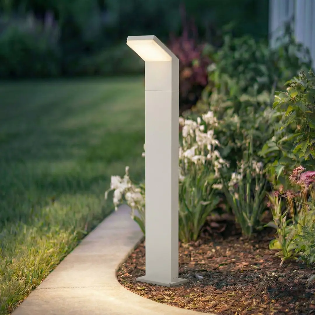 Arcchio LED-Wegeleuchte Yolena, 100 cm, weiß, IP65