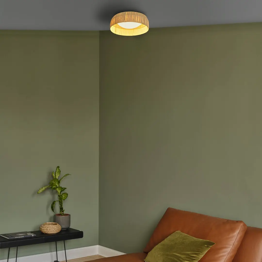 OSRAM LED-Deckenlampe Decor Bamboo Paper, Ø 30 cm, Bambus