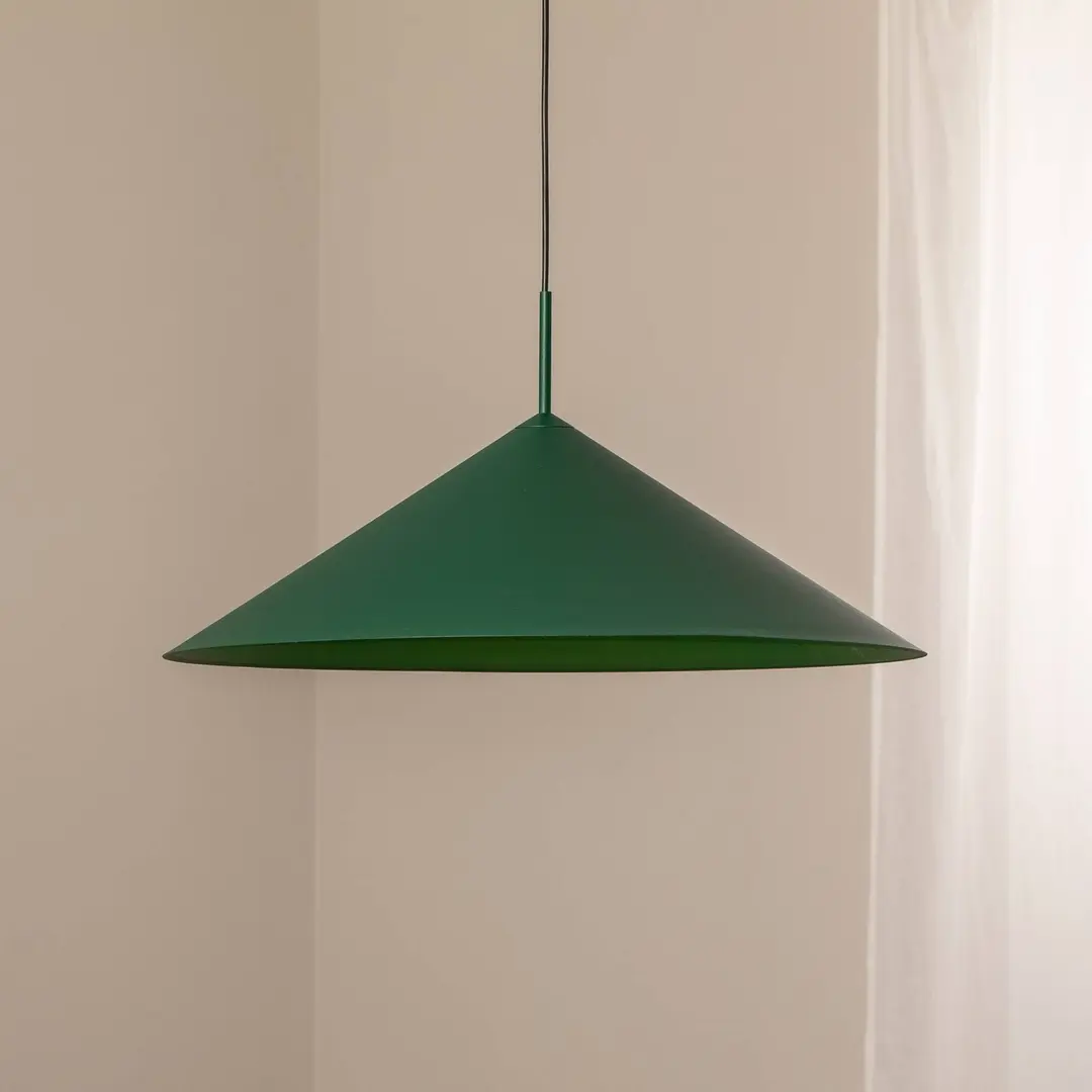 Eko-Light Hängeleuchte Capital, grün, 1-flammig, Ø 60 cm, GX53