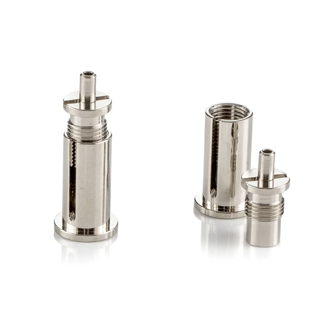 Global Deckenbefestigungsset 3-Phasen-Schiene, nickel