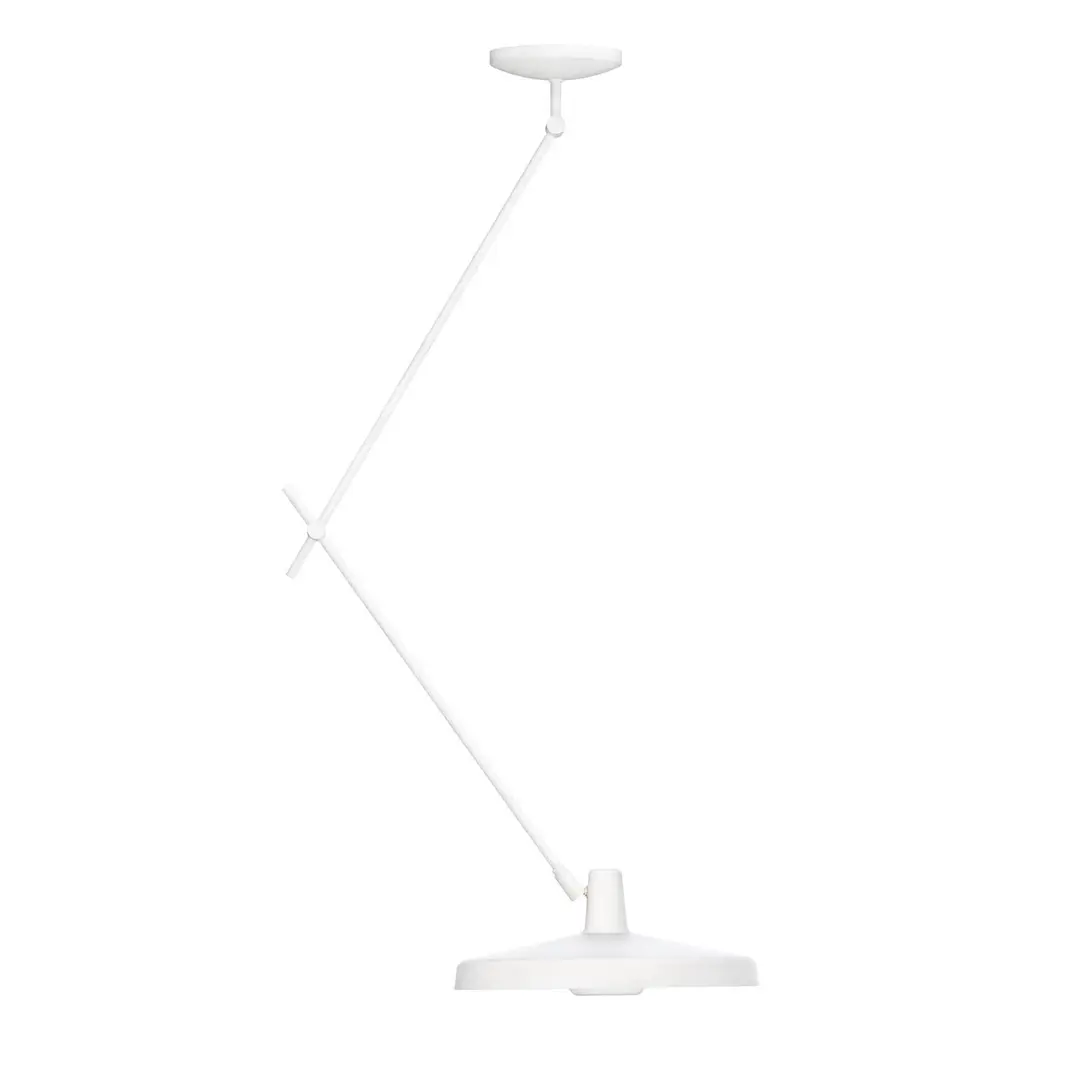 GRUPA Arigato Decke 1-flammig 140cm Ø45cm weiß