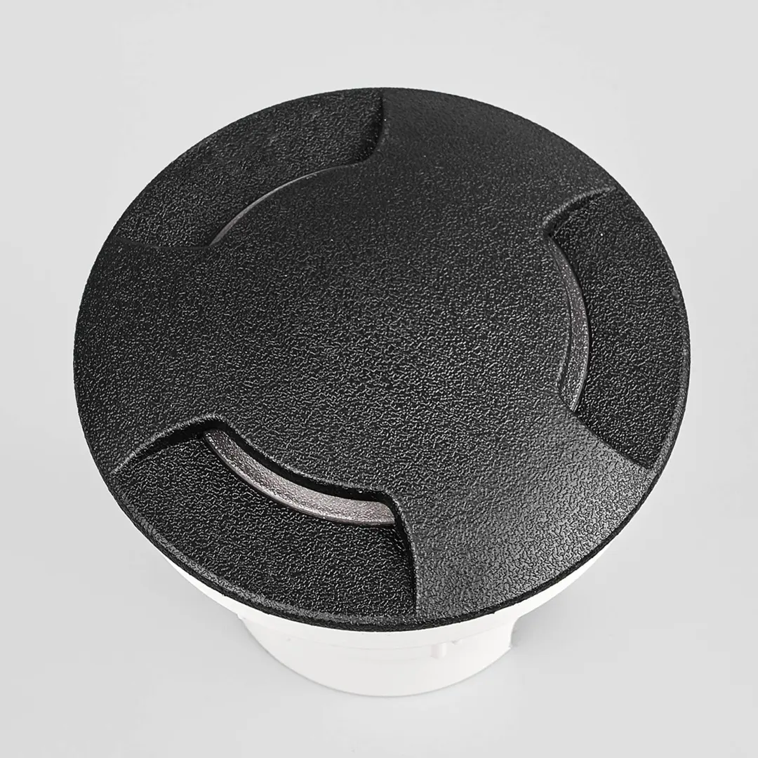 Fumagalli LED Boden-Einbauleuchte Ceci 120-3L schwarz CCT