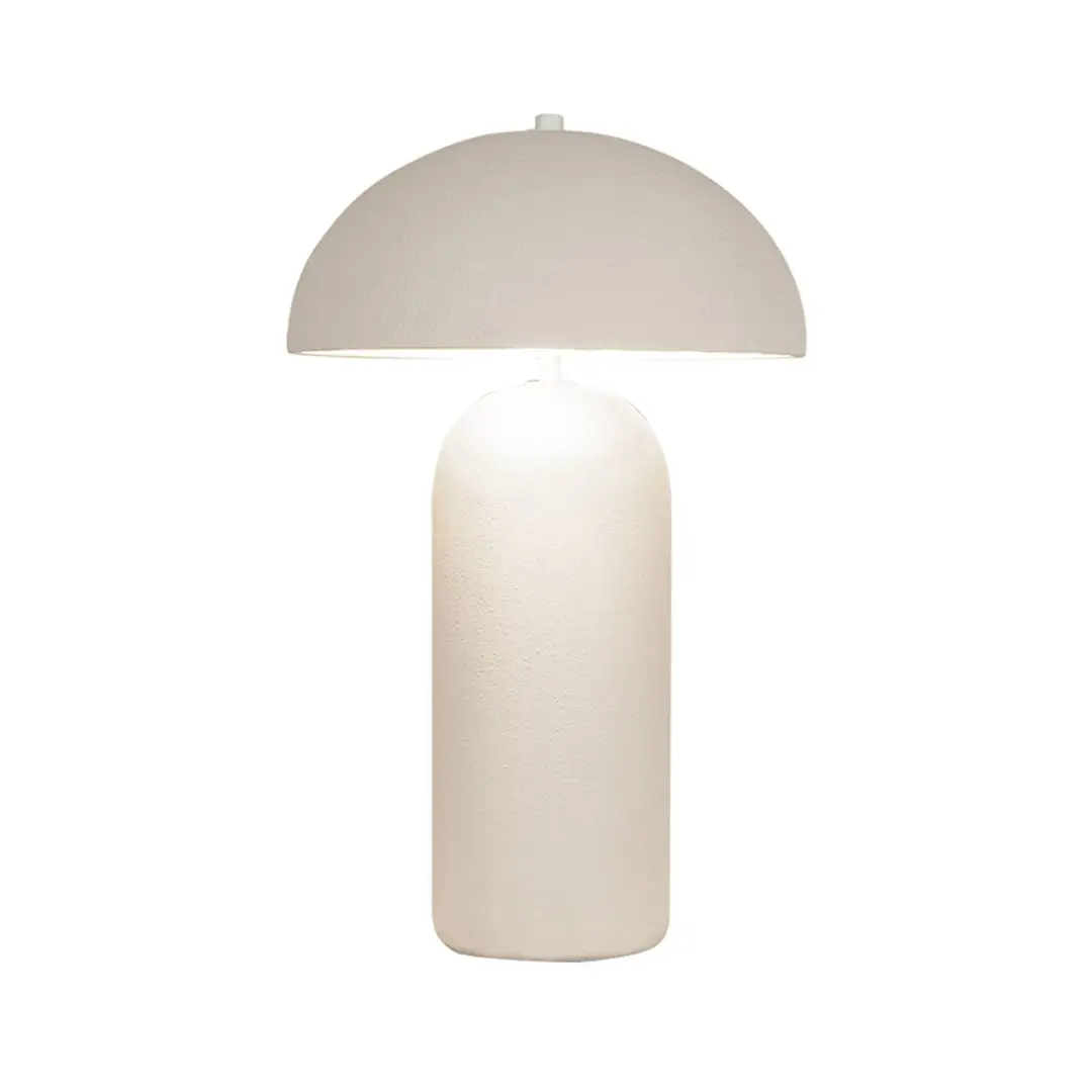 Zambelis Tischleuchte 23007, weiß, Keramik, Höhe 48 cm, E27