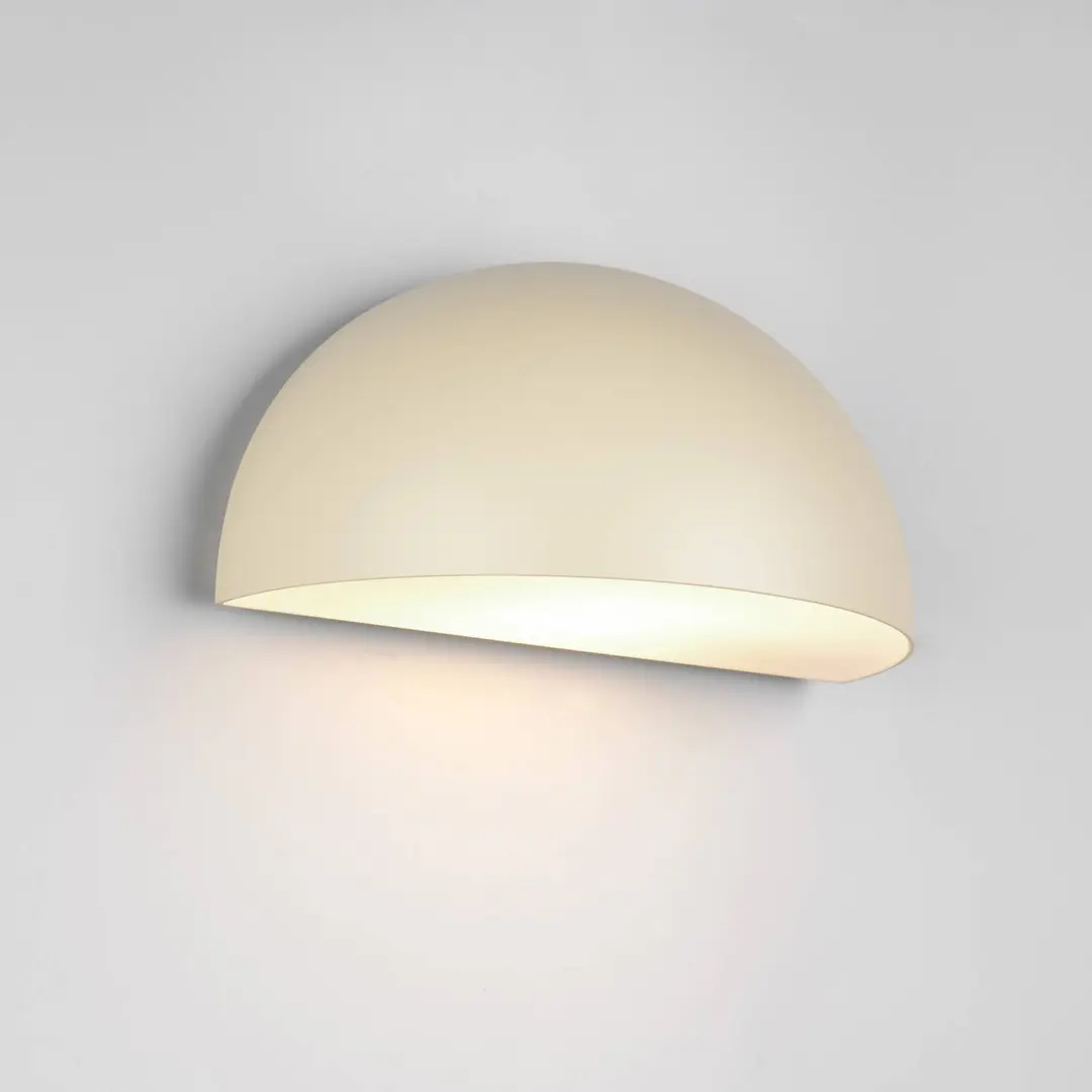 Trio Lighting Außenwandleuchte MAAS, creme, Breite 27 cm, Metall, IP44