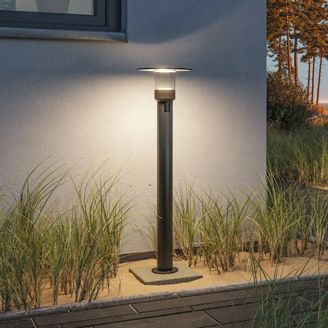 Paulmann LED-Wegeleuchte Sienna, Aluminium, Sensor