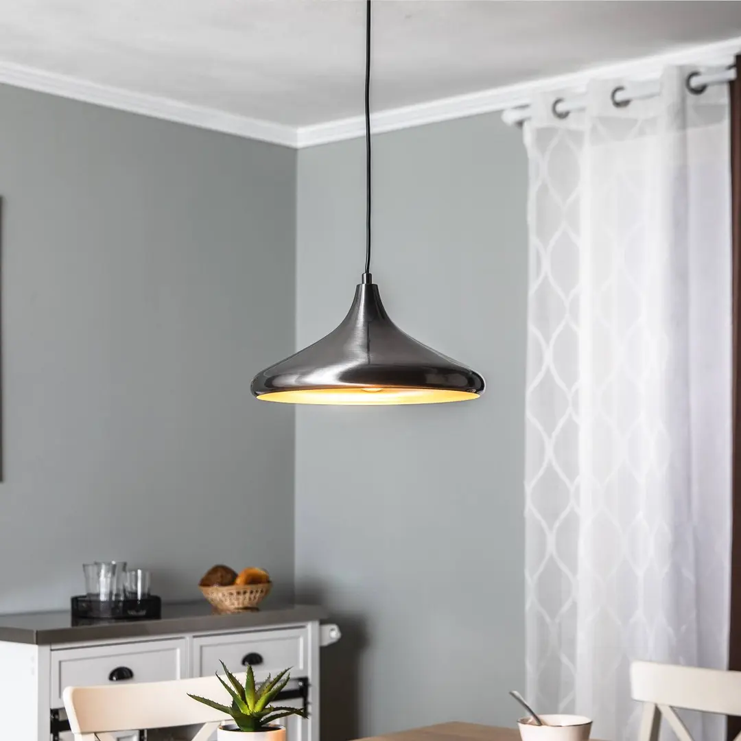 Opviq Hängeleuchte Berceste 209-S Ø35cm silber