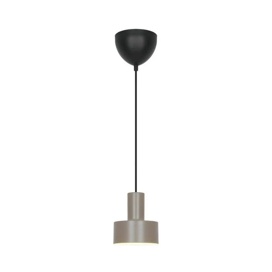 Nordlux Pendelleuchte Matis, hellbraun, Ø 13 cm, Metall