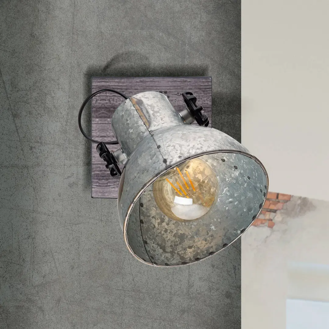 EGLO Deckenleuchte Barnstaple im Industriedesign 1fl.