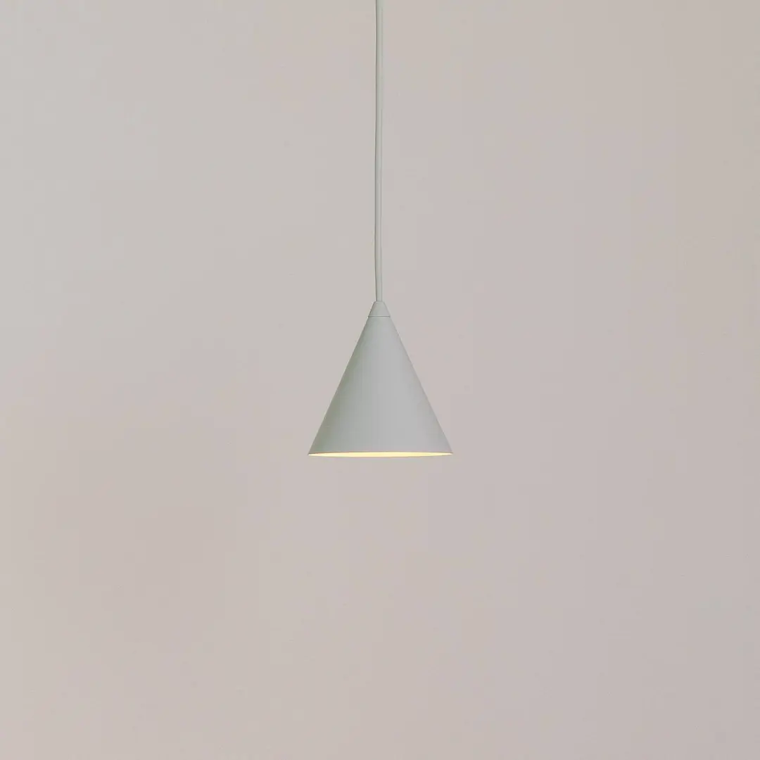 Nowodvorski Lighting Hängeleuchte ZENITH, hellgrau, Ø 11 cm, Metall, GU10