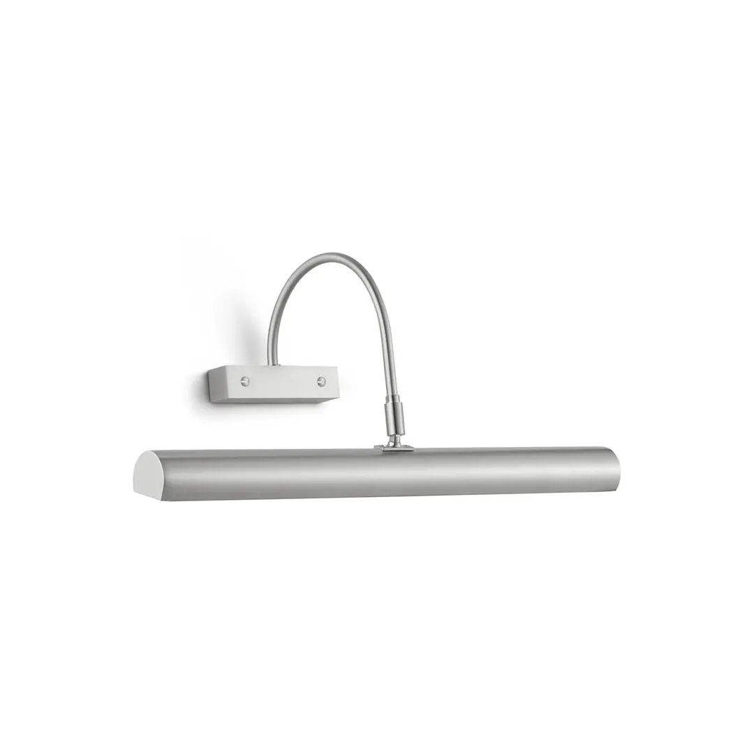 Knapstein Bilderleuchte Grit-40, Länge 40 cm, nickel matt