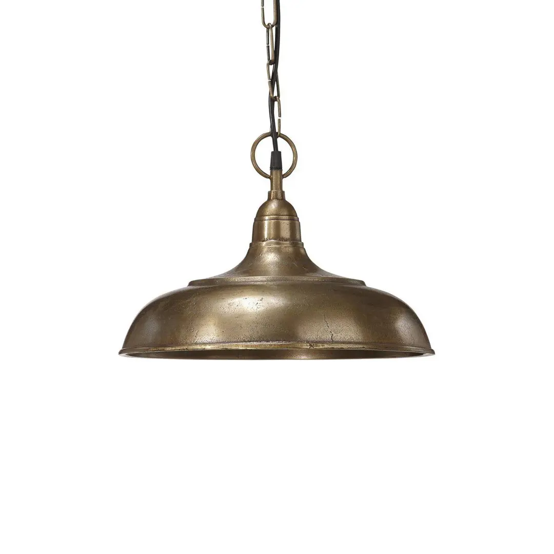 PR Home Hängelampe Philadelphia, antik-messingfarben, Ø 35cm