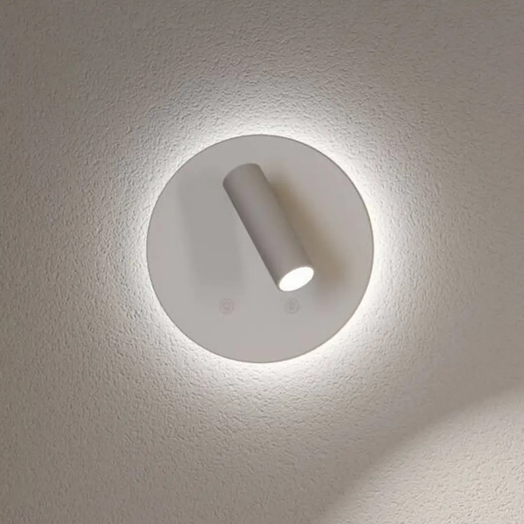 Paulmann LED-Akku-Wandstrahler Kiora, weiß Höhe 20 cm Dimmer