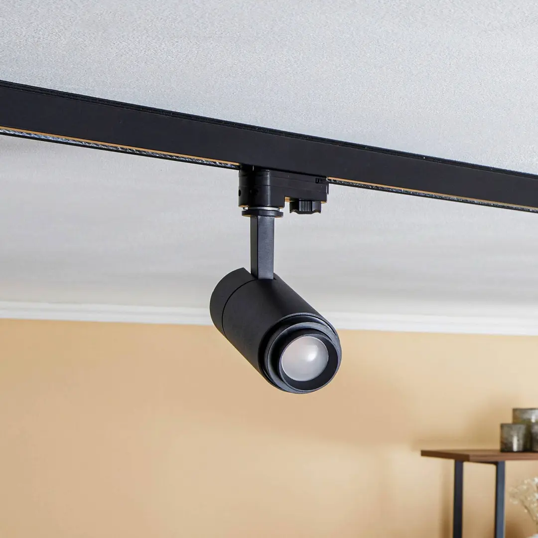 Arcchio Nanna LED-Schienenspot schwarz 3000K 12W