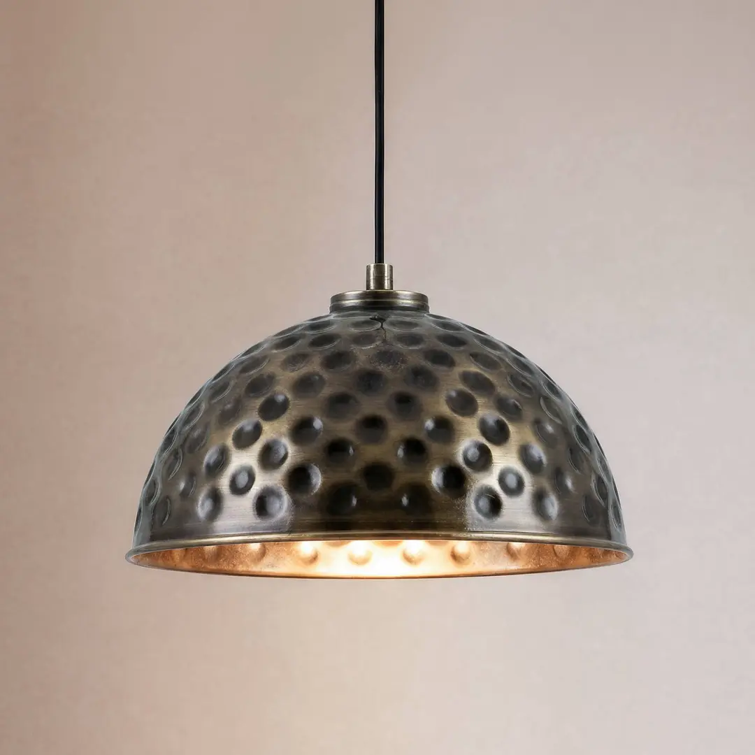 Opviq Hängeleuchte ECHO, altmessing, Ø 26 cm, Metall, E27