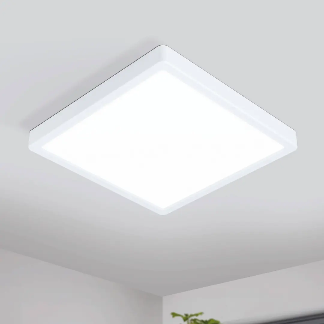 EGLO connect Fueva-Z Deckenlampe 28x28cm weiß