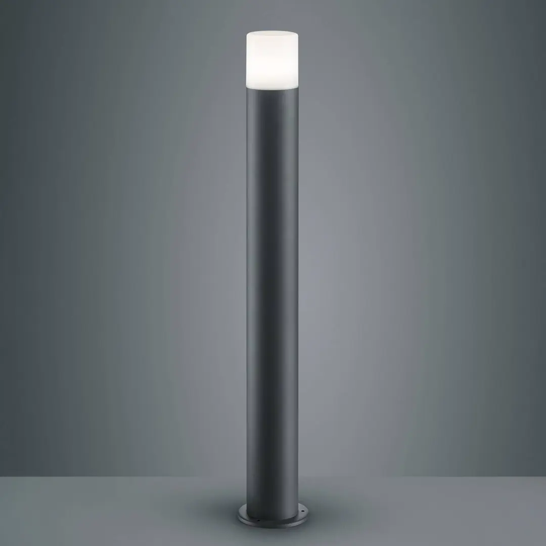 Trio Lighting Wegeleuchte Hoosic aus Aludruckguss, anthrazit