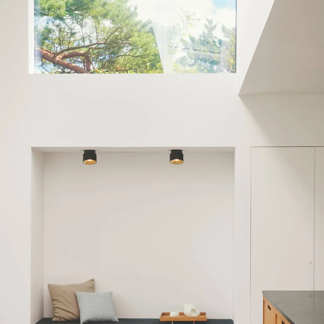 Nordlux Downlight Torone, Metall, schwarz, neigbar