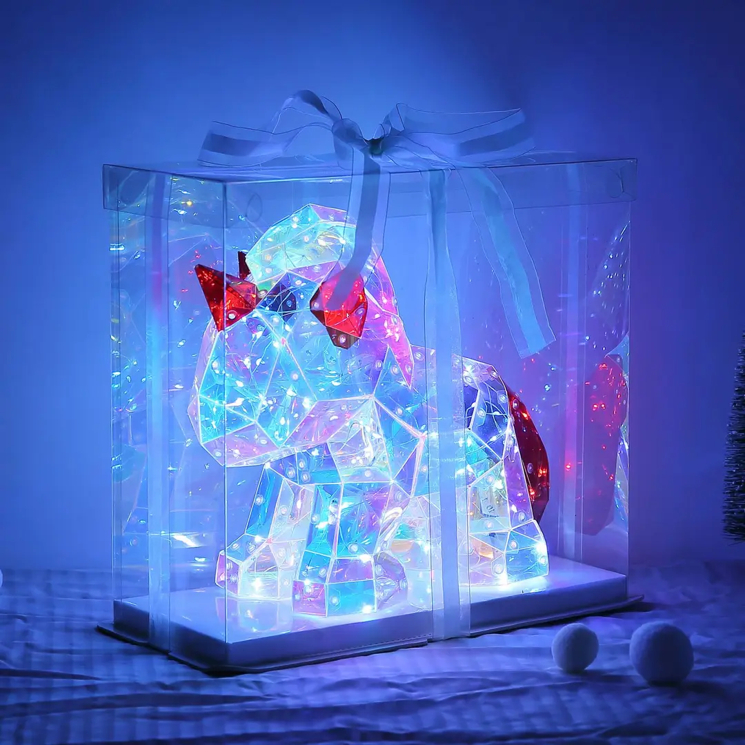Globo LED-Kinderzimmer-Tischlampe Brondar Einhorn, rot, Höhe 26 cm