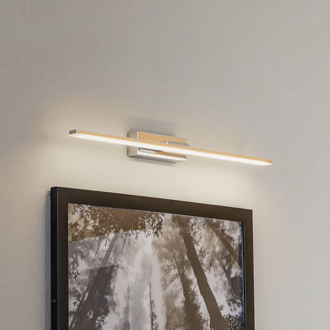 MCJ LED-Wandleuchte Miroir 60 cm chrom 4000K