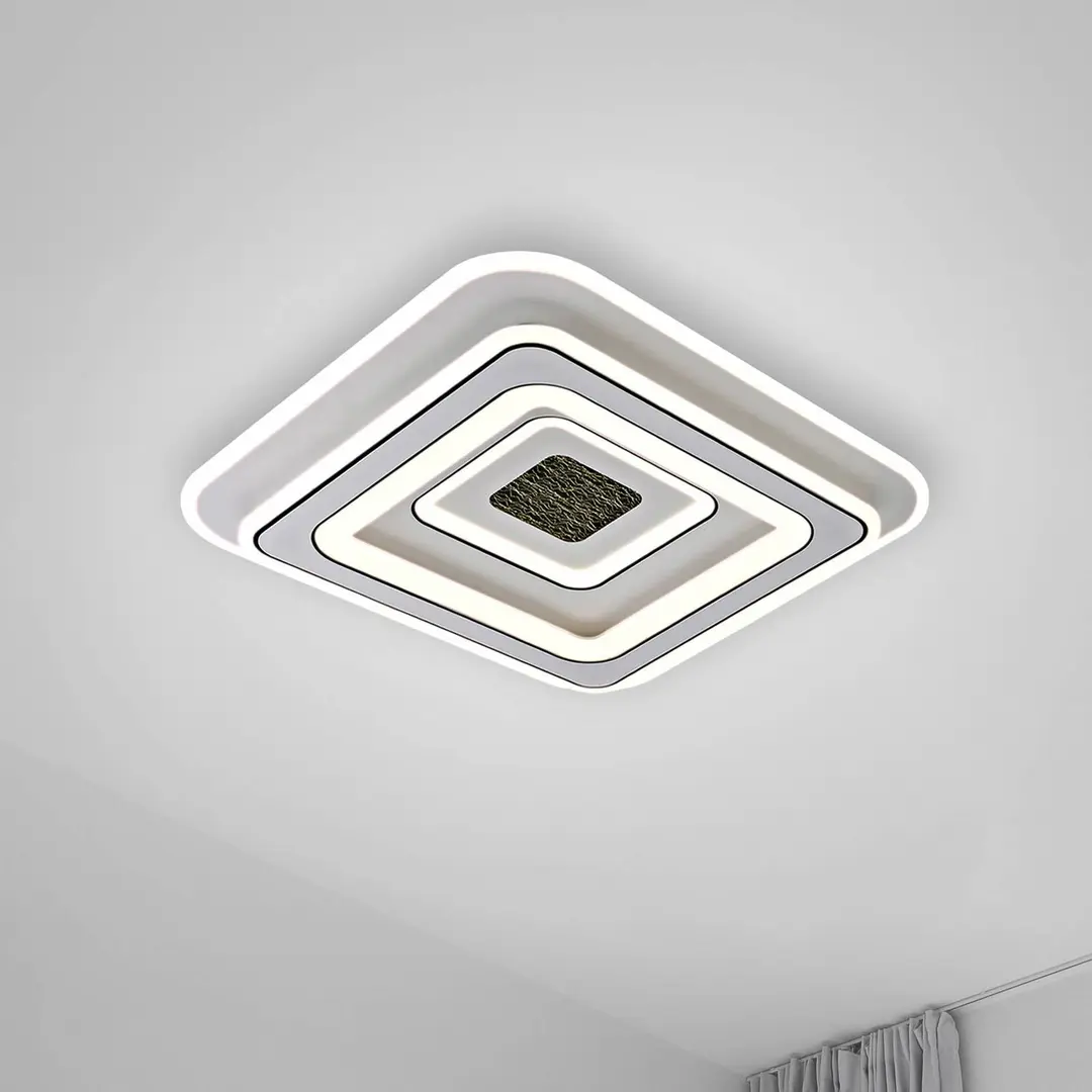 JUST LIGHT. GmbH JUST LIGHT. LED-Deckenleuchte Tolago, 49x49 cm, CCT, dimmbar