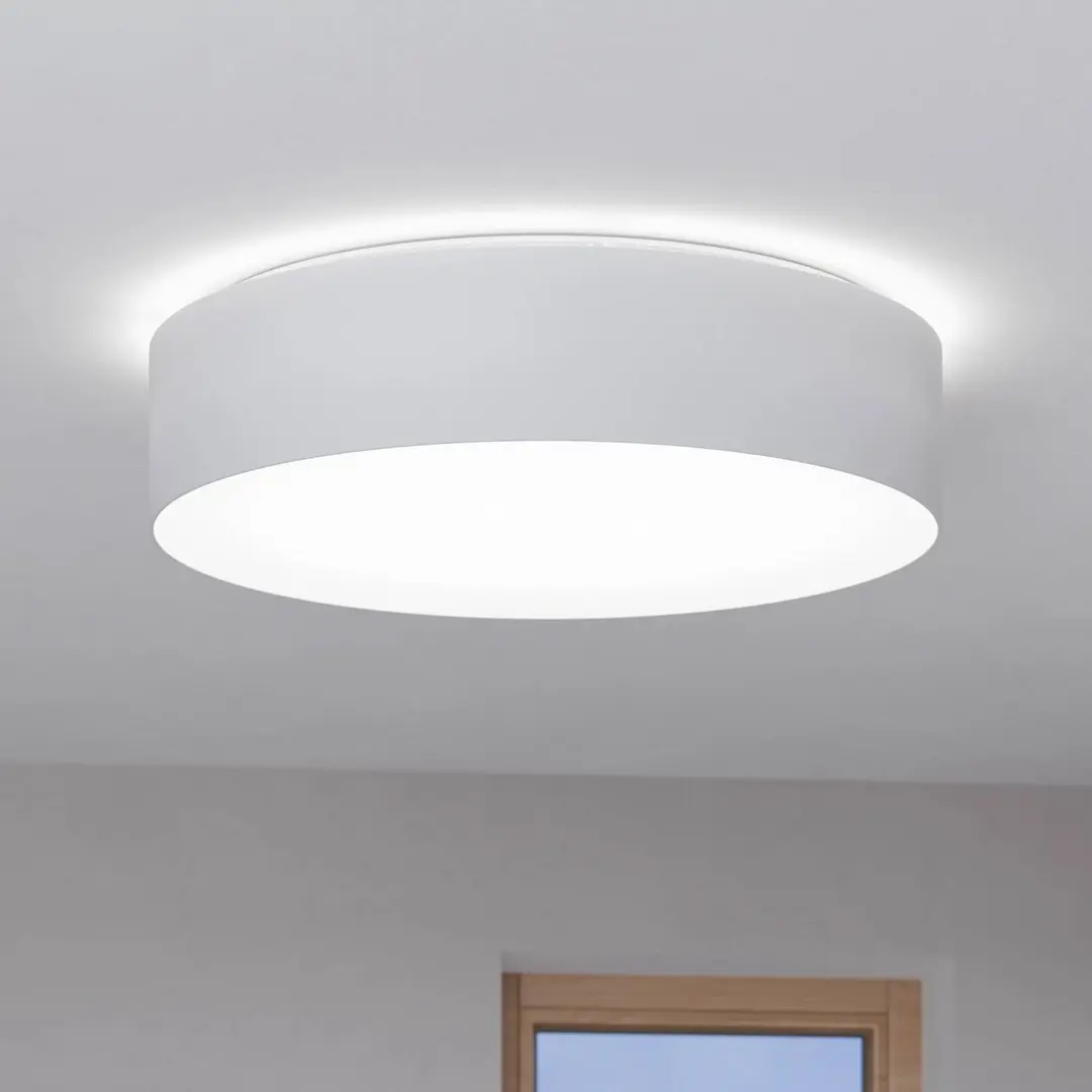 EGLO connect Romao-Z LED-Deckenlampe, Ø57cm, weiß