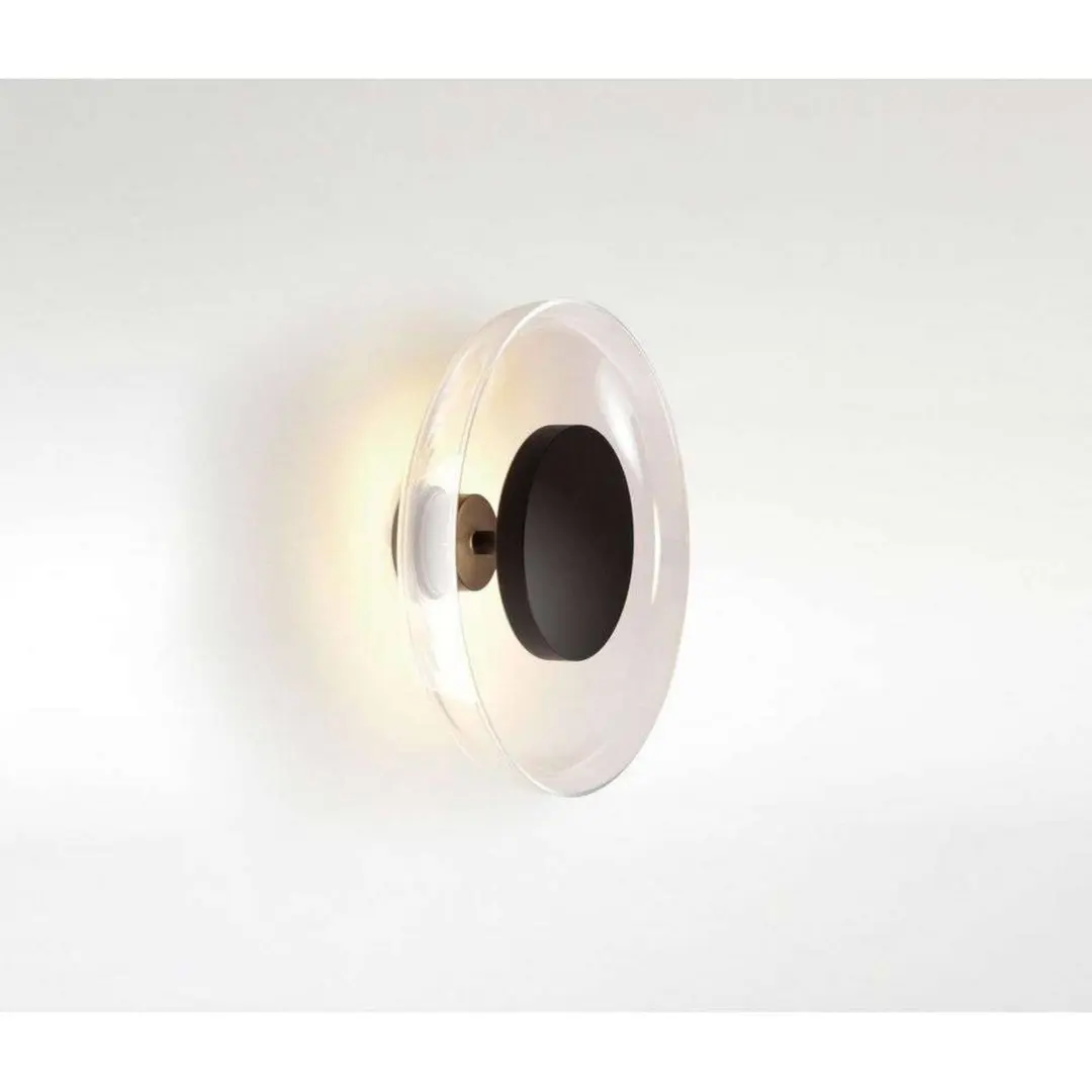 MARSET LED-Wandleuchte Aura Plus Ø 25 cm On/Off, transluzent