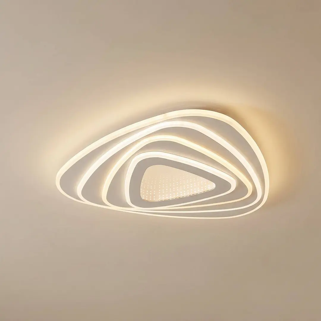 Lindby LED-Deckenleuchte Rebeka, 48x49cm, CCT, Fernbedienung
